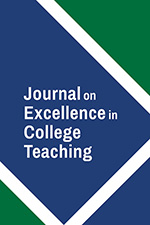 Journal on Excellence in College Teaching Cover